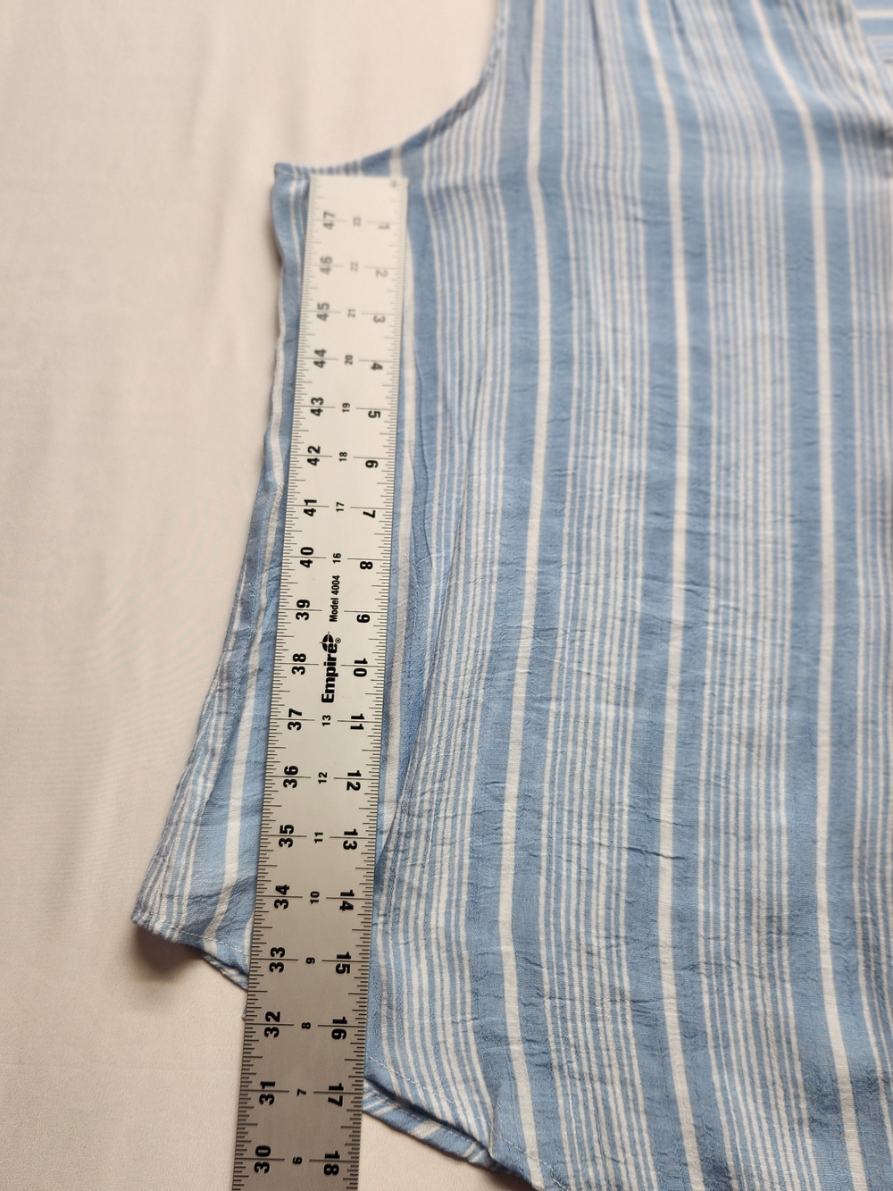 ⭐ NWT Zac & Rachel Sleeveless Button Up Top Lightweight Summer Casual 2XL - Picture 6 of 9